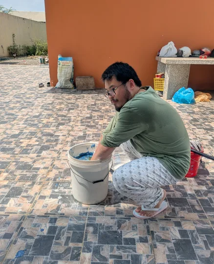 ノウタス　藍染