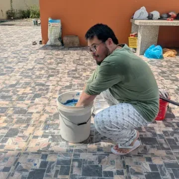 ノウタス　藍染