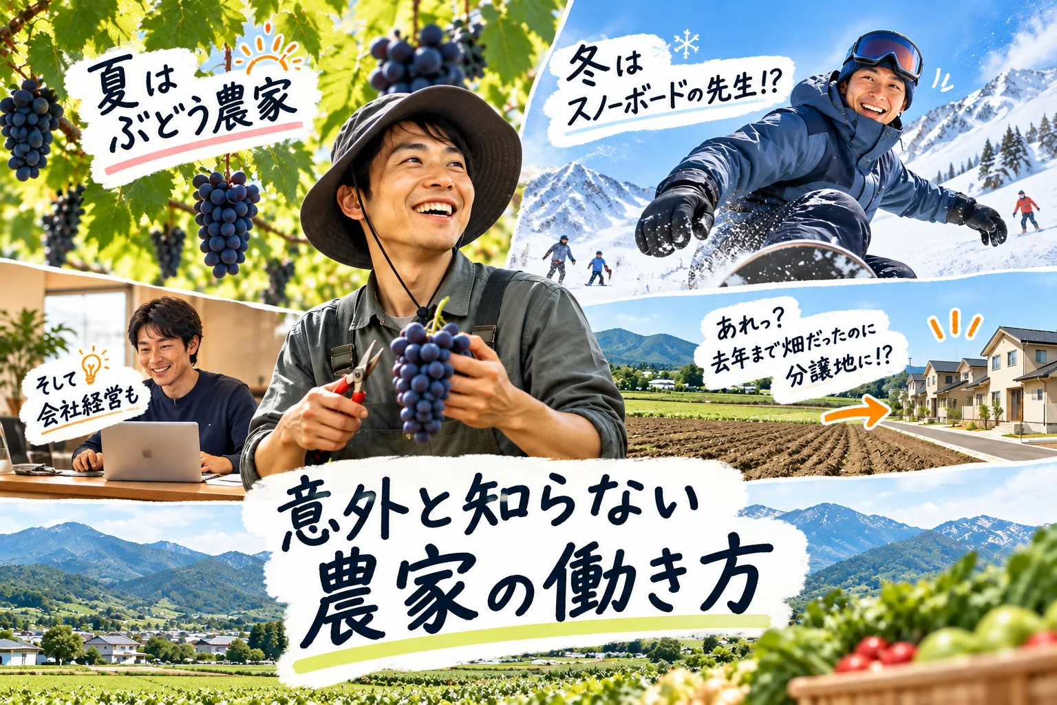 農家の平均農業所得は169万円。「それで生活できるの？」意外と知らない農家の働き方